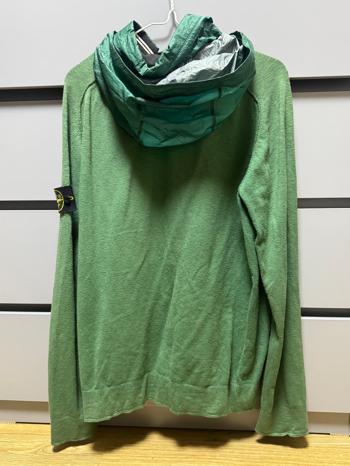 스톤아일랜드 나일론 후드 집업 상품이미지2