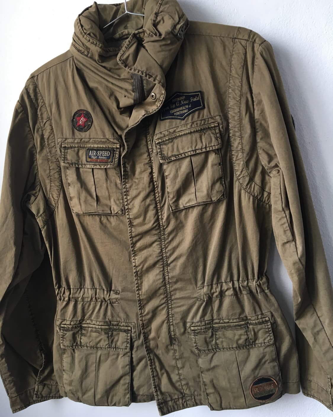 High neck filed jacket 상품이미지4