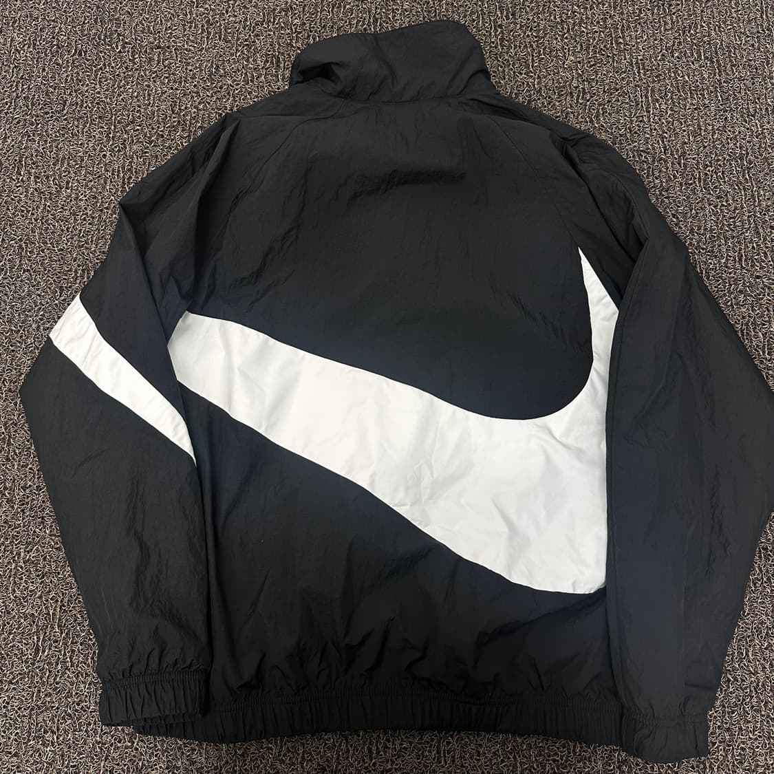 NIKE 나이키 빅스우시 우븐 바람막이 자켓 블랙 XL 상품이미지5