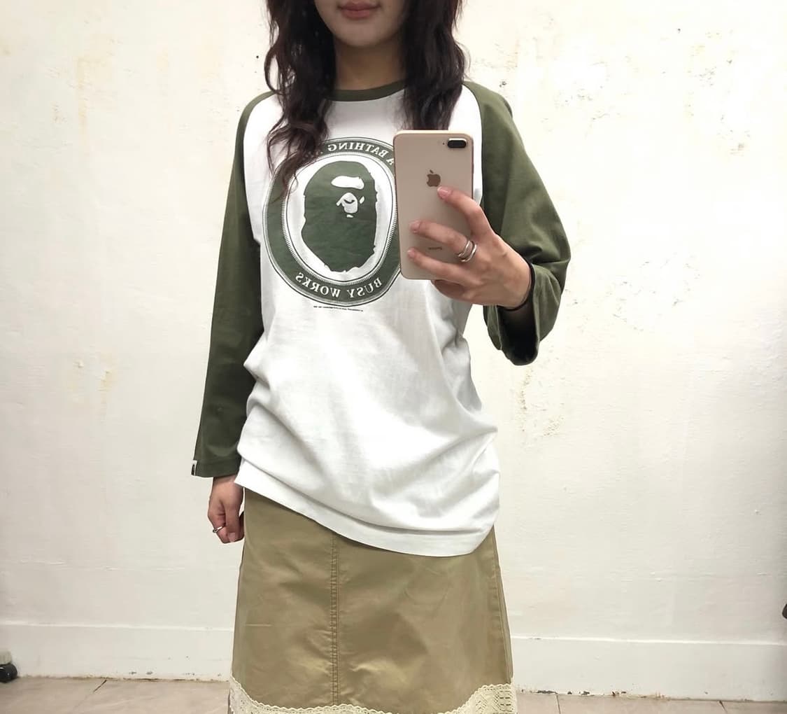 베이프 레글런 티셔츠  상품이미지1