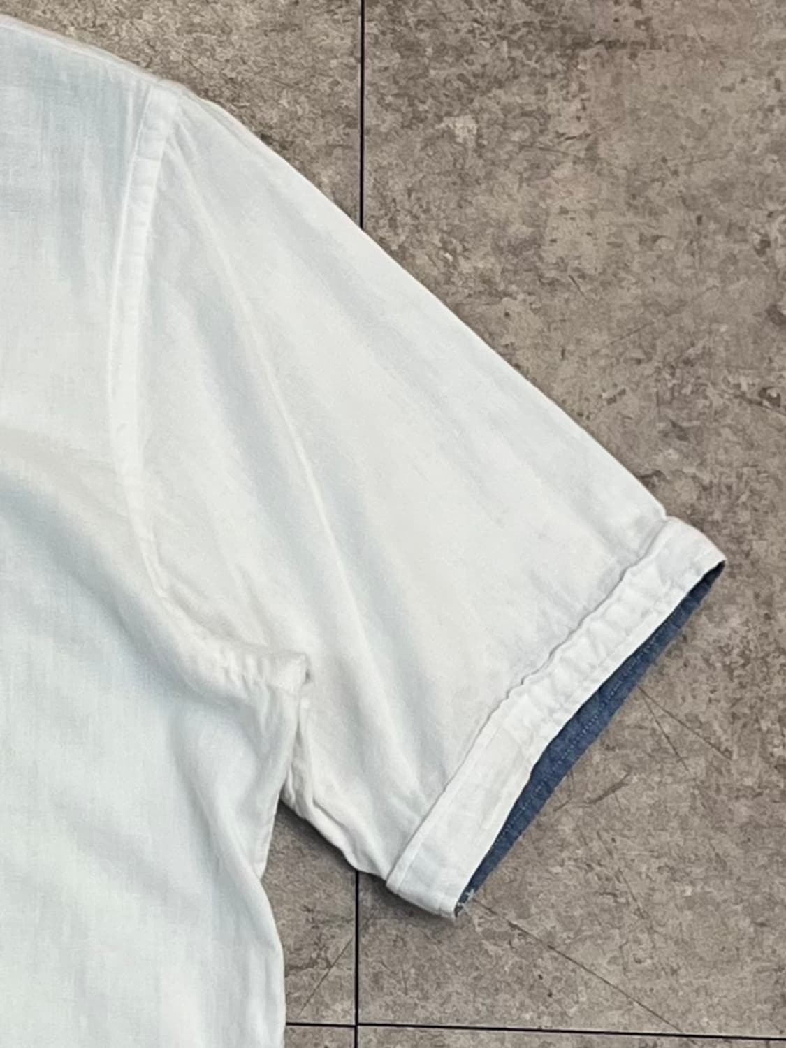 빔즈 반팔 셔츠 화이트 L #csz3469 상품이미지6