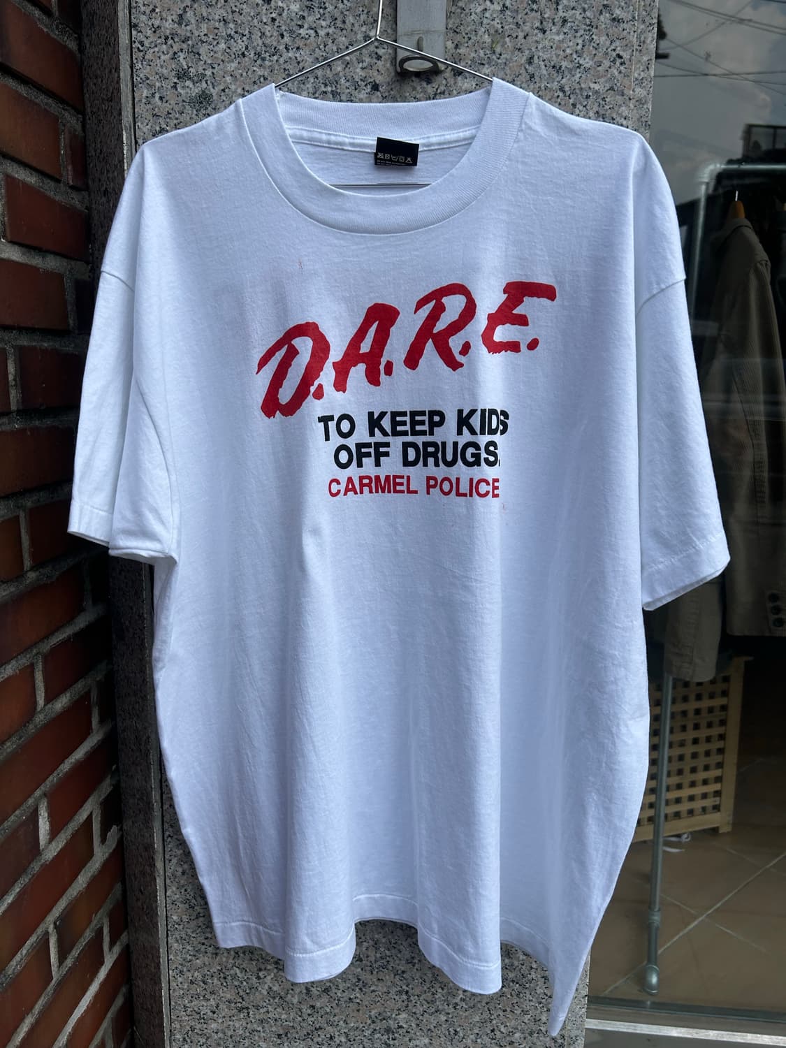 80‘s D.A.R.E 마약근절캠페인 티셔츠XXL 상품이미지1