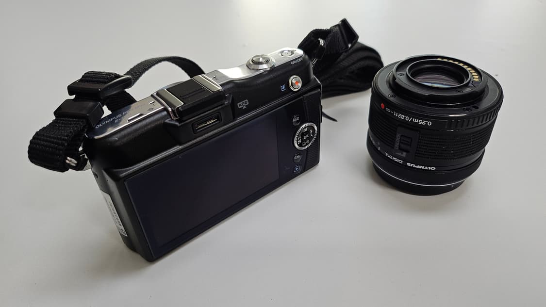작례O 소장품 컬러 올림푸스 펜 미니 e-pm1 + 주이코 렌즈 디지털카 상품이미지9