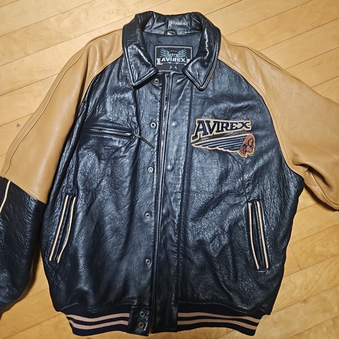 아비렉스 75ers 레더자켓 2xl 상품이미지2