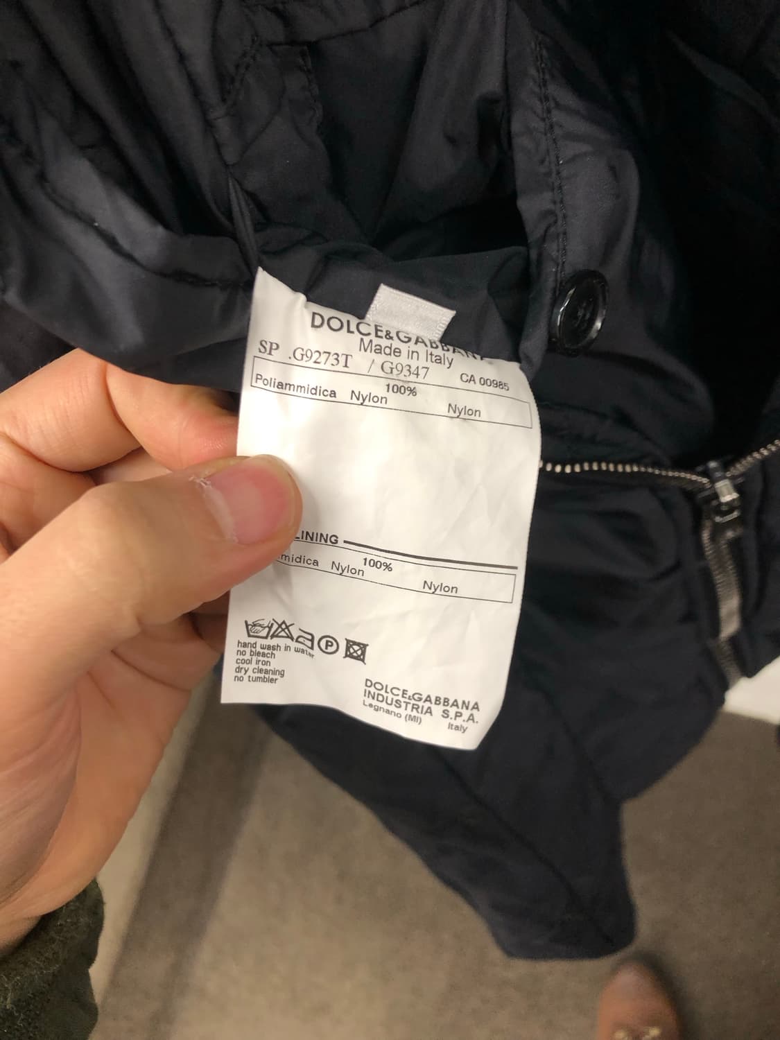 돌체앤가바나 패디드 필드 자켓 상품이미지6