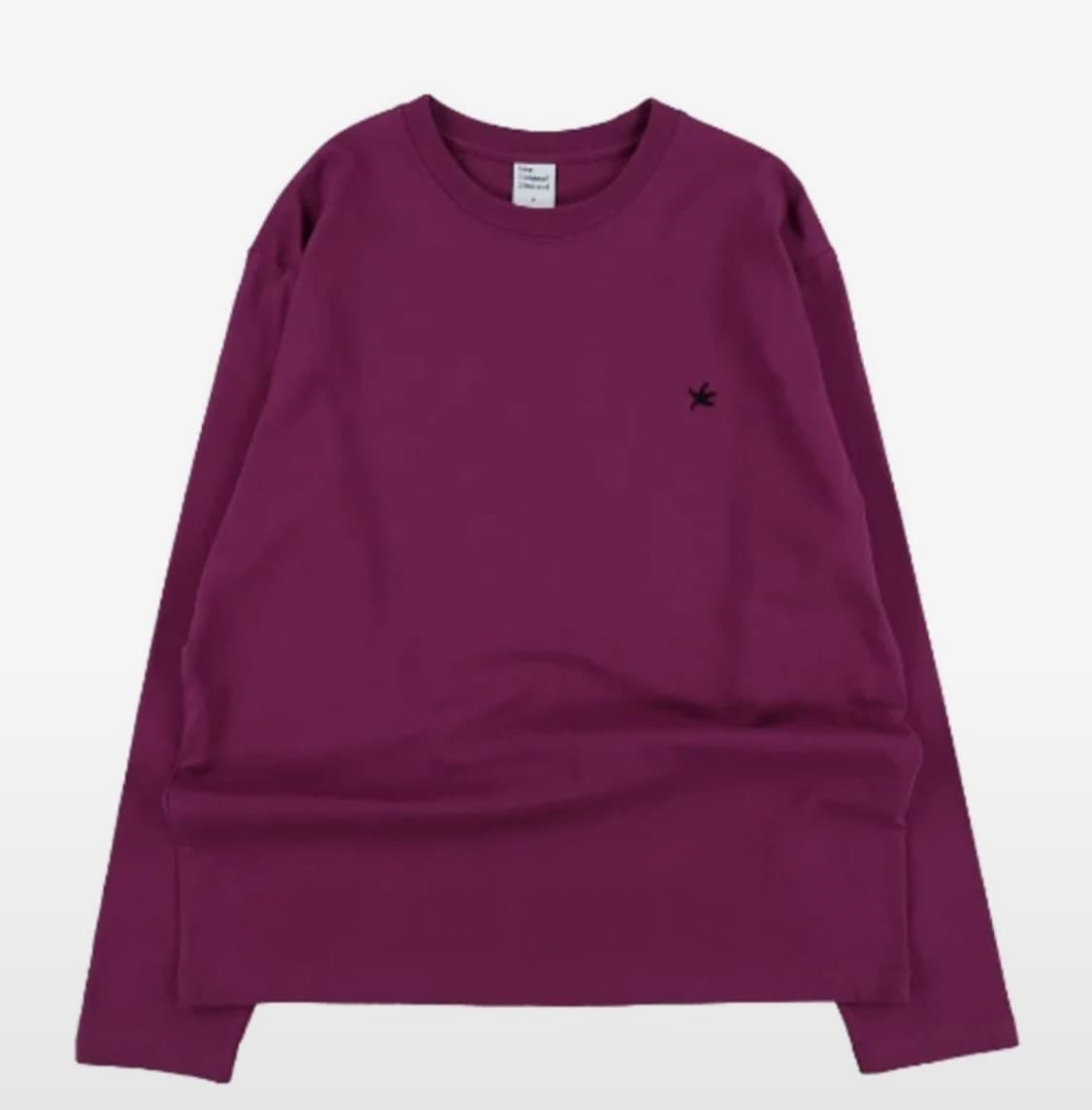 더콜디스트모먼트 스타피쉬 미니로고 롱슬리브 마젠타 상품이미지1