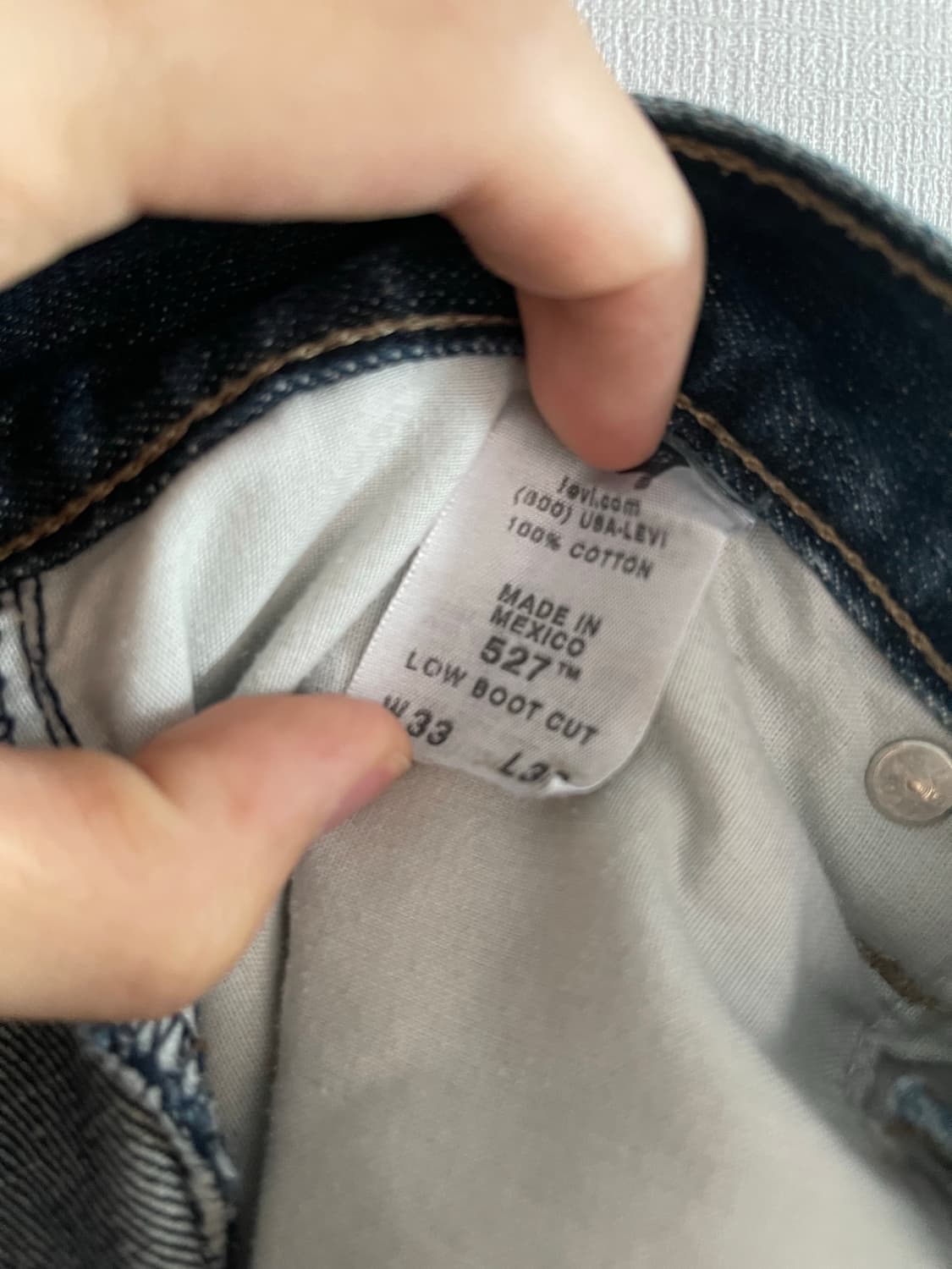 리바이스 527 부츠컷 데님 33 상품이미지4