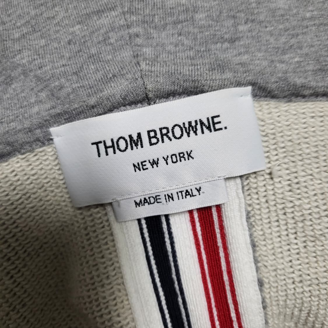 [정품] 3 / 톰브라운 백삼선 후드집업 상품이미지5