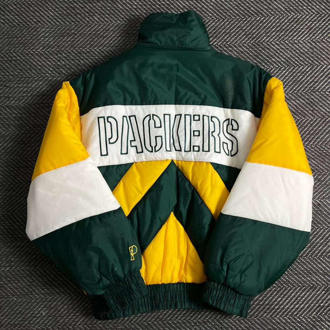 00s 프로플레이어 NFL 그린베이 패커스 바시티 패딩o 3243 상품이미지4