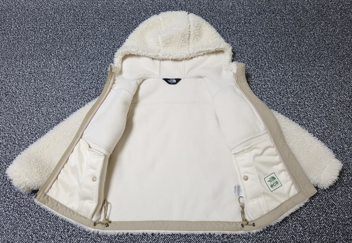 [무료배송][110]노스페이스 키즈 양털 후리스 덤블집업 상품이미지5
