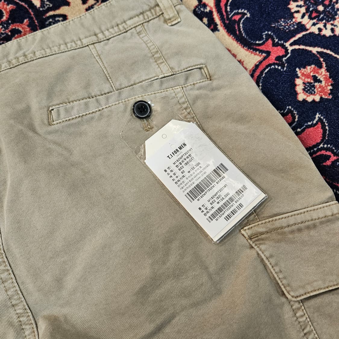 (새상품) 티아이포맨 슬림 카고 포멀 치노 팬츠 상품이미지4