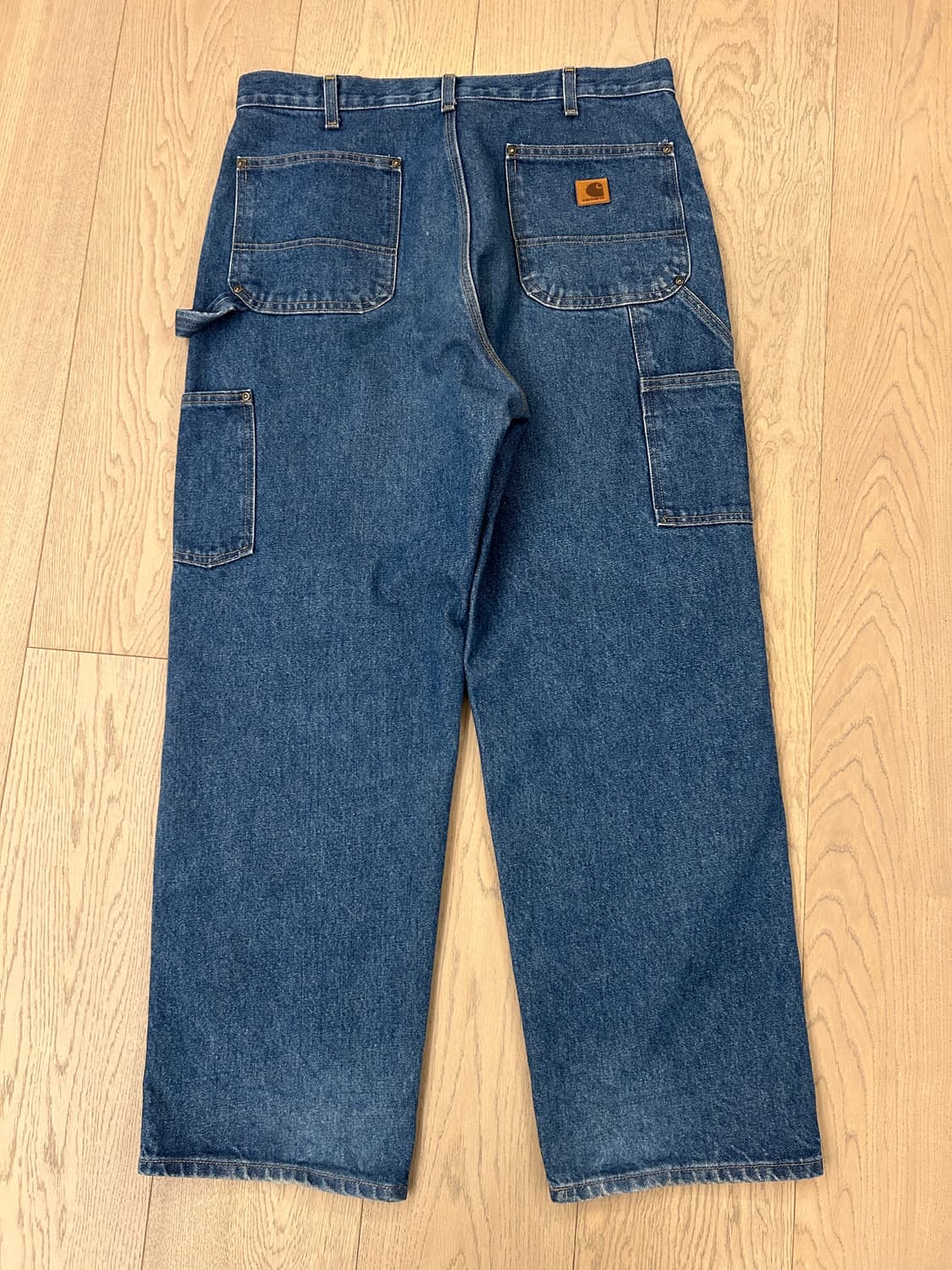 칼하트 더블니 데님팬츠 B73-DST 34x30 상품이미지2