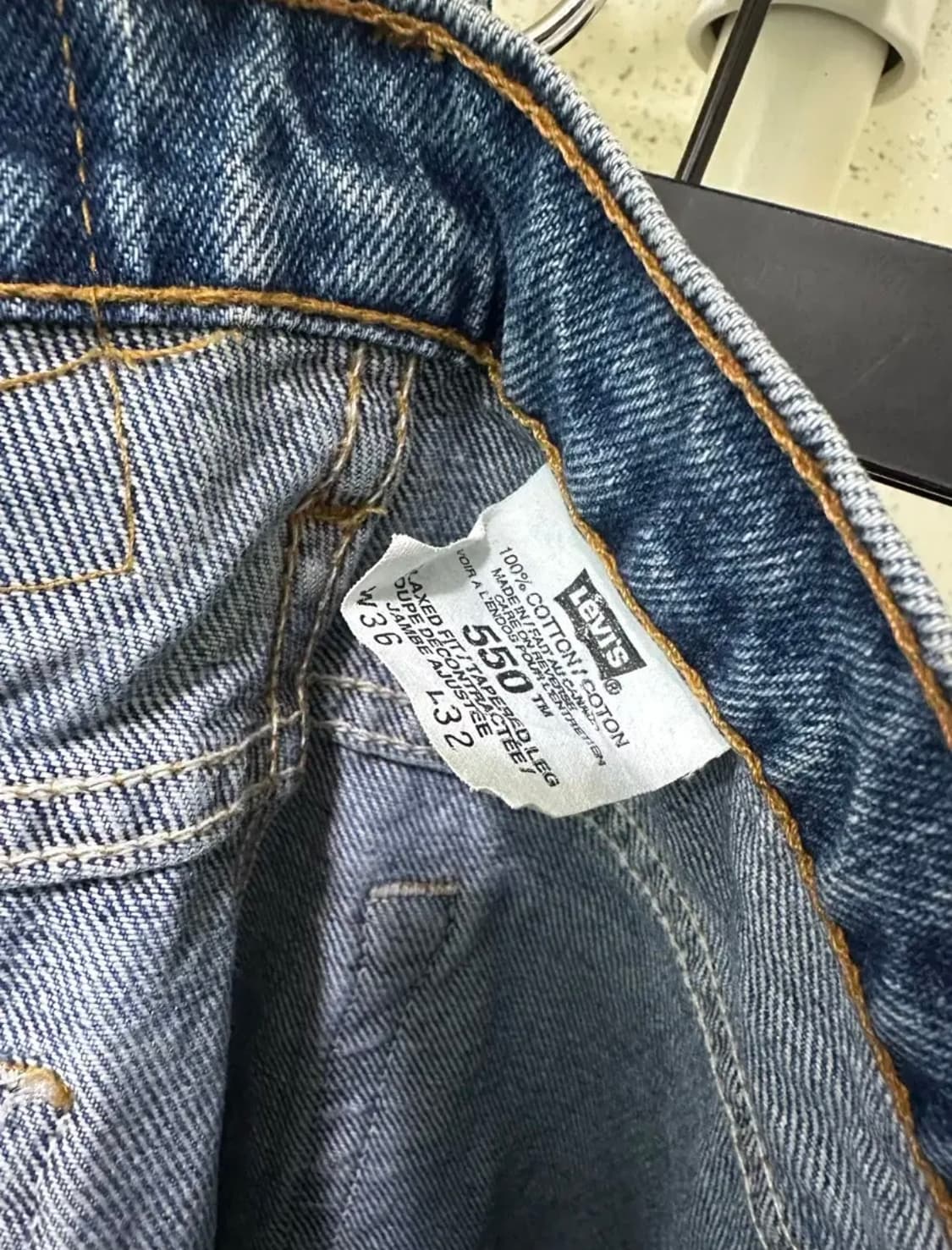 리바이스 90s 550 36 32 상품이미지3