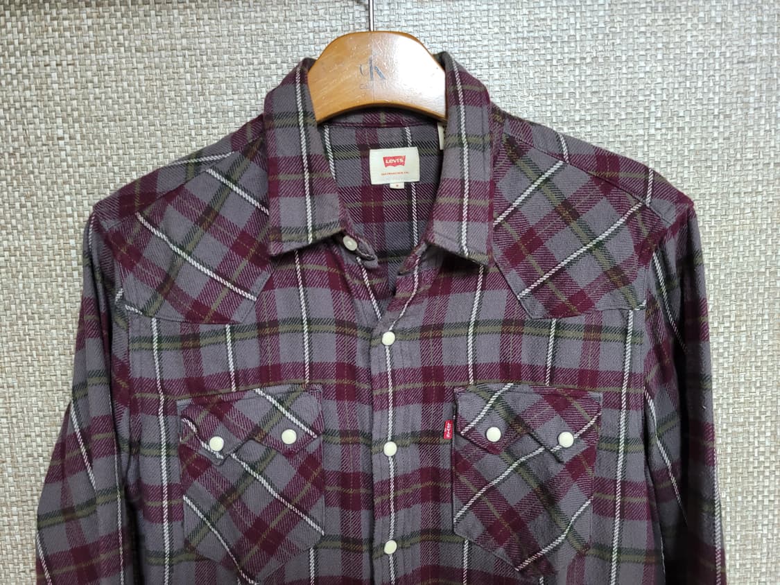 S 95사이즈 리바이스 웨스턴 셔츠 아메카지  상품이미지2