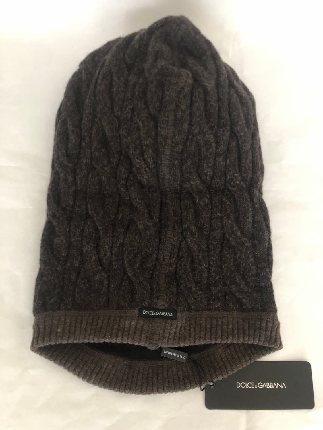 돌체앤가바나 케이블니트 바라클라바 비니 스키마스크 상품이미지2