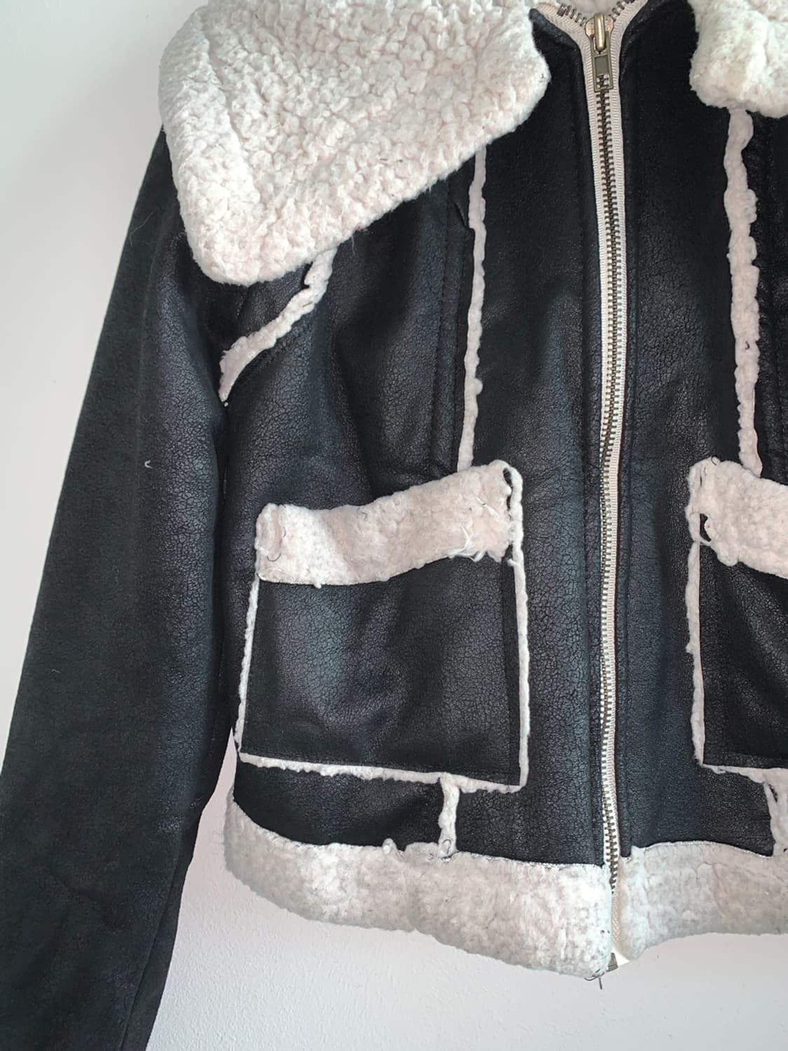 Leather mouton jacket 상품이미지5