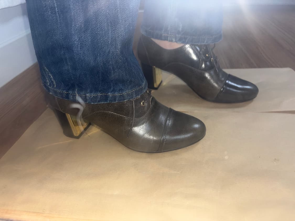 SODA 다크브라운 앵클부츠 6D 상품이미지1