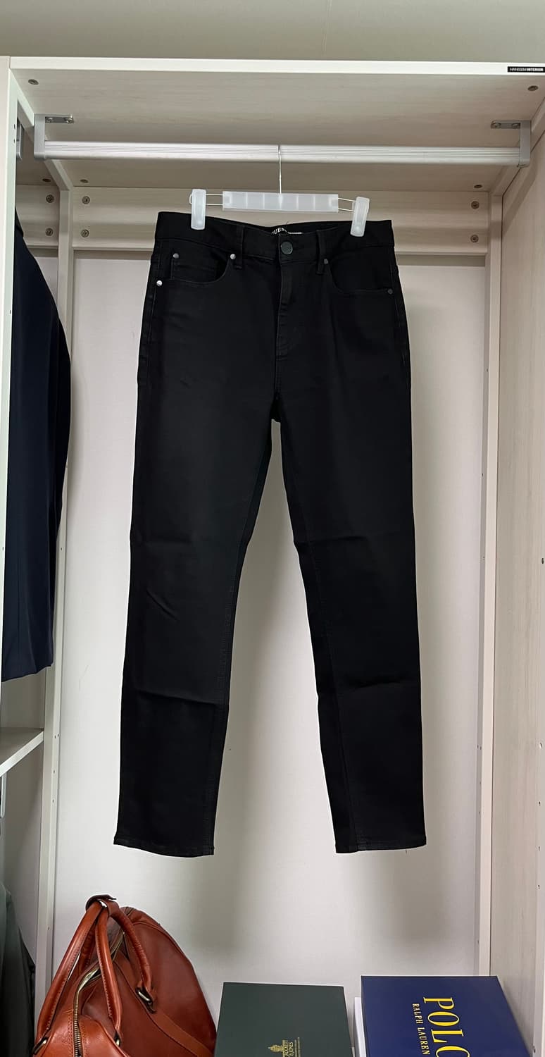 게스 블랙 청바지 레귤러 테이퍼 MK1D3049 상품이미지2
