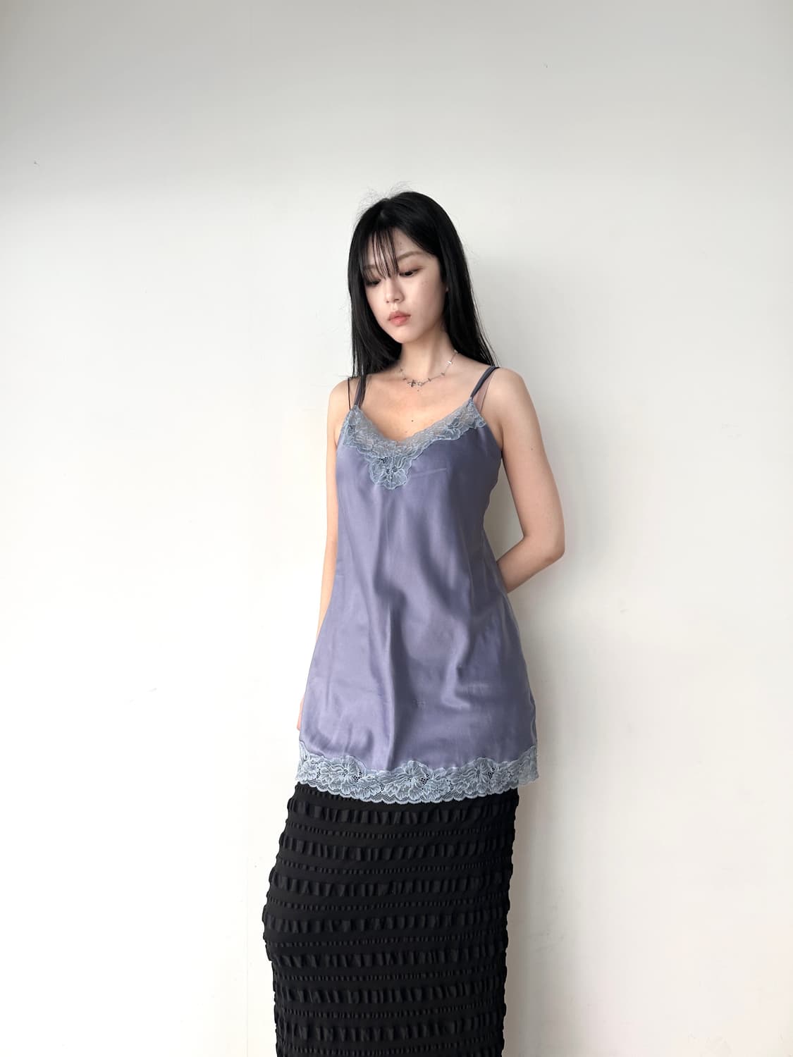 Feminine slip sleeveless / serenity 상품이미지6