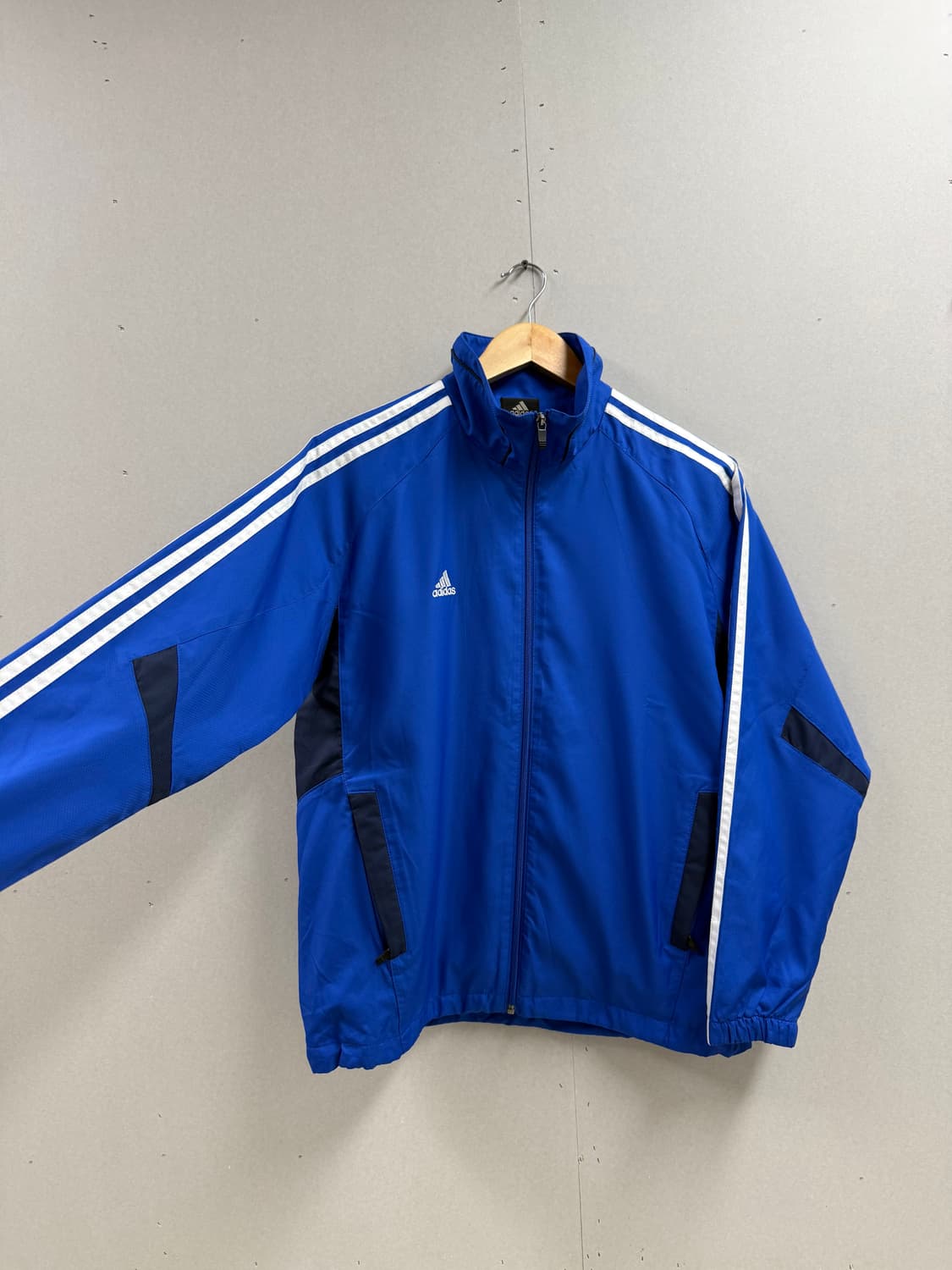 공용 S / 아디다스 바람막이 점퍼 블루 상품이미지3