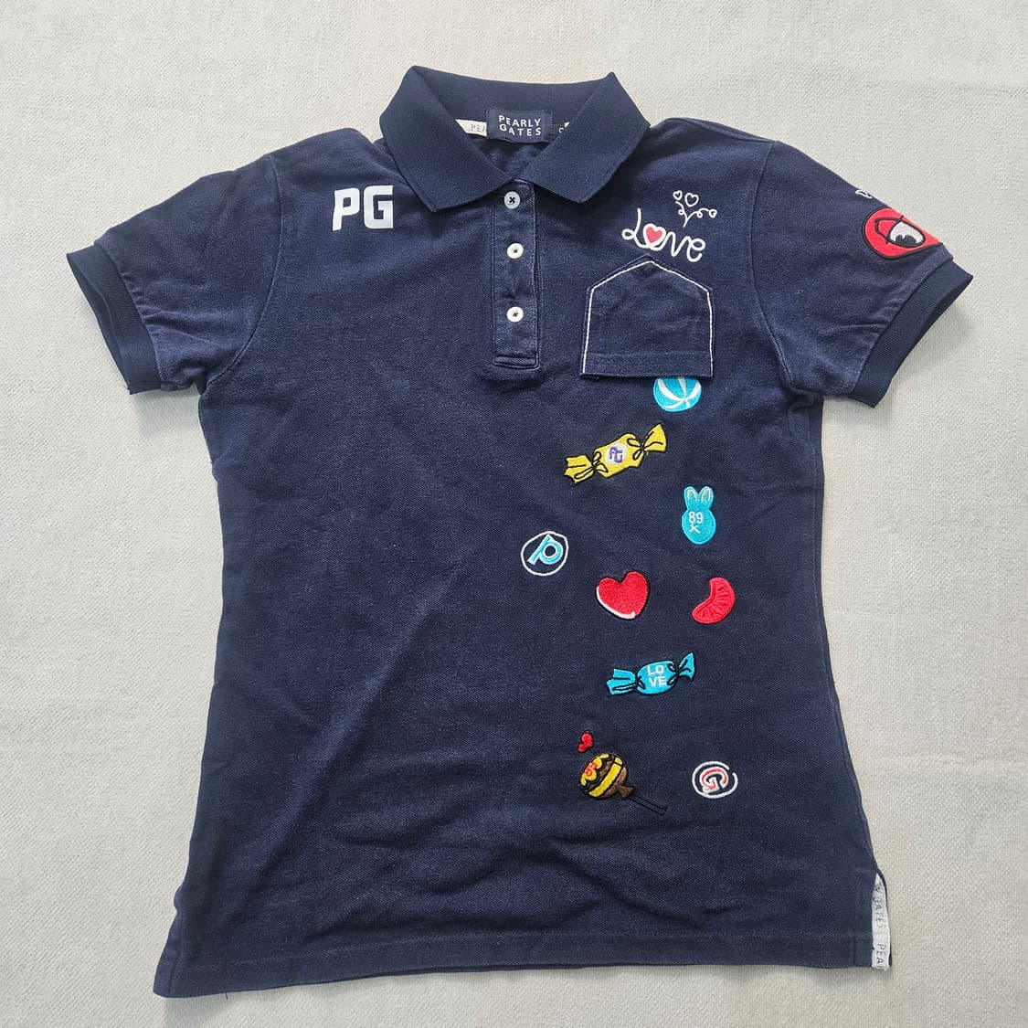 0 파리게이츠 카라 반팔티 0304Y 상품이미지1