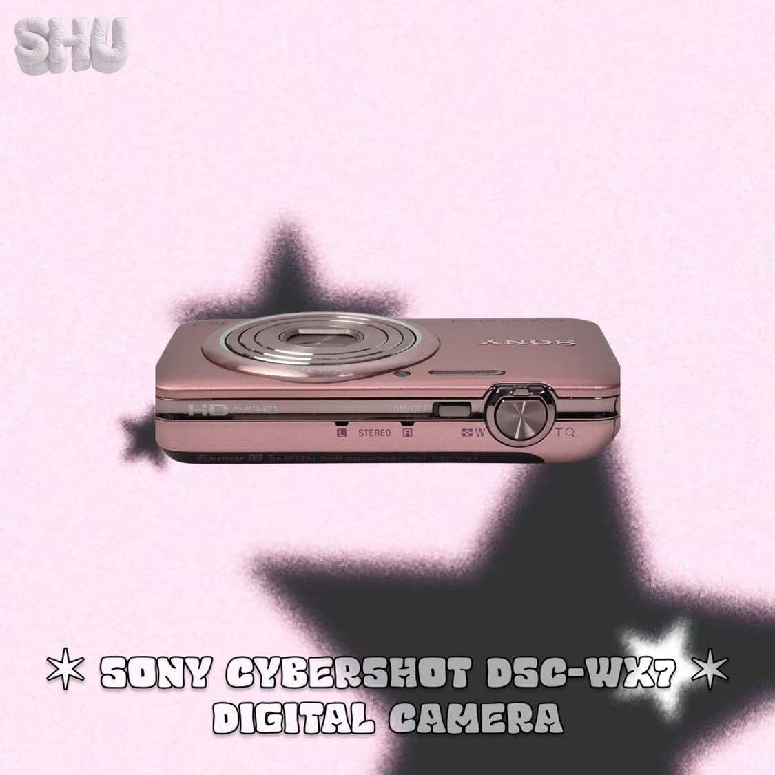 소니 사이버샷 DSC-WX7 빈티지 디카 디지털카메라 연핑크 상품이미지7