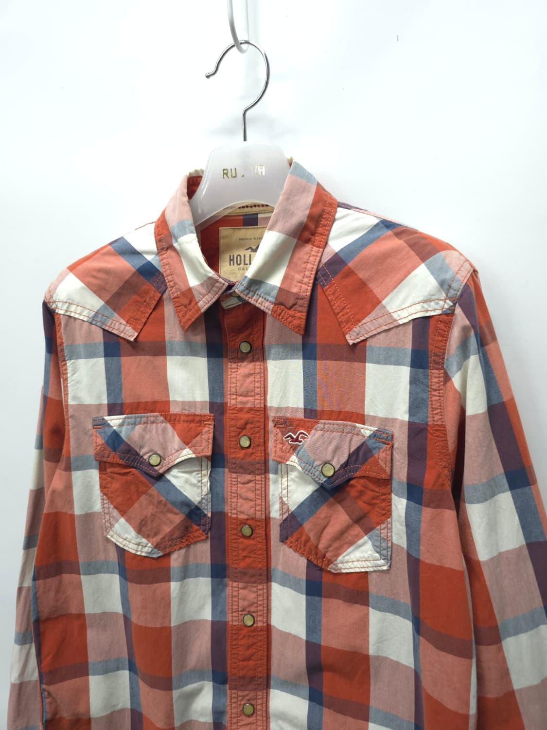 홀리스터 빈티지 웨스턴 체크 긴팔 셔츠(66~66반) 상품이미지2