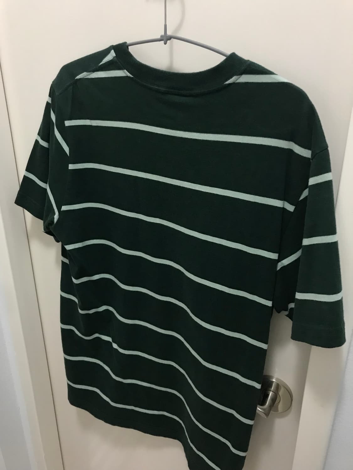 칼하트 그린 스트라이프 반팔 S 상품이미지3