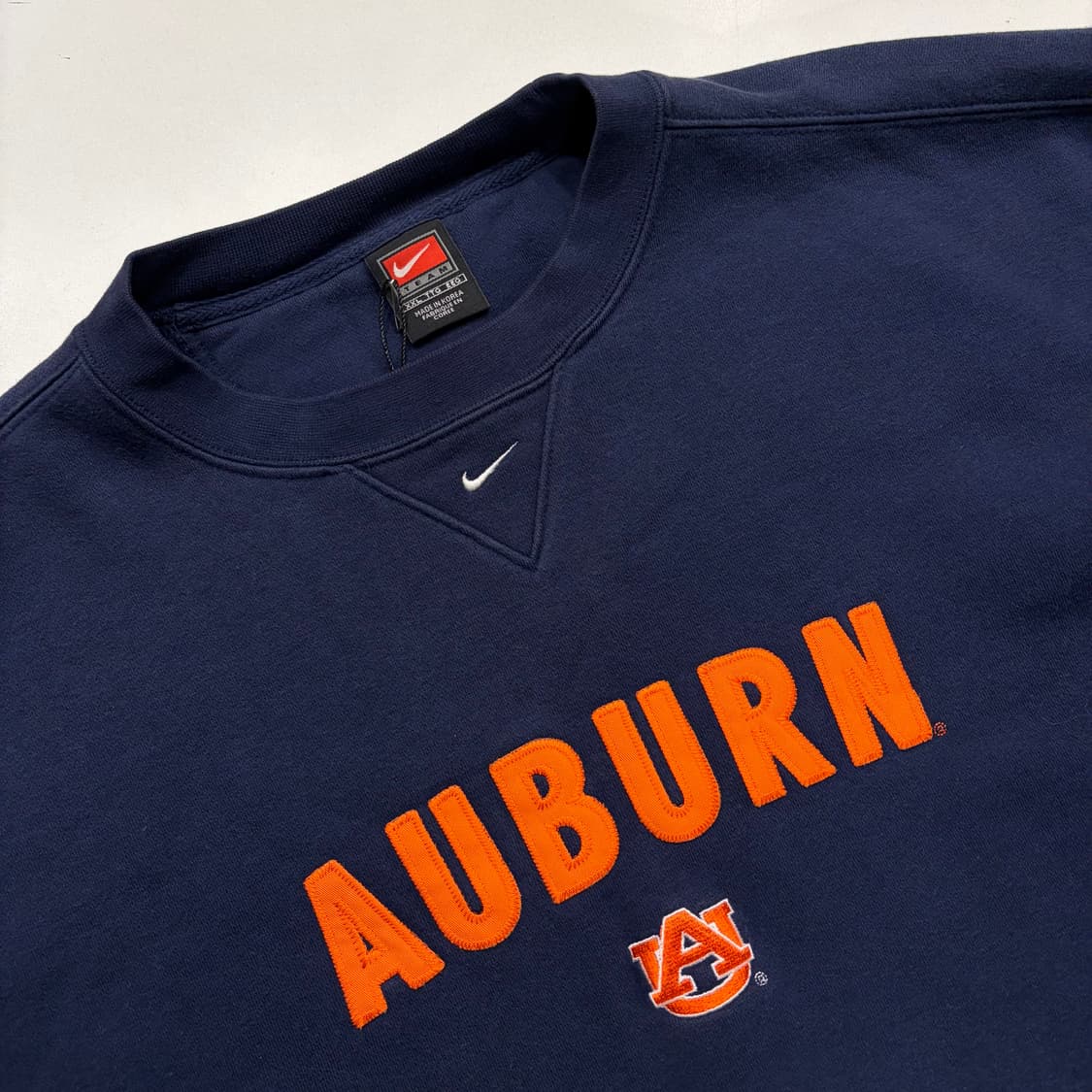 [XXL] 90s 나이키 AUBURN 빈티지 맨투맨 네이비 B992 상품이미지3