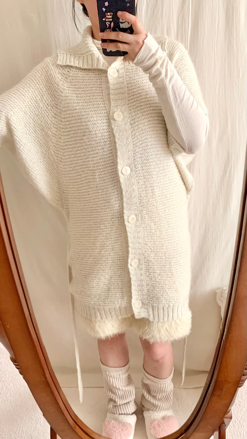 갸루 글리터 케이프 가디건  상품이미지6