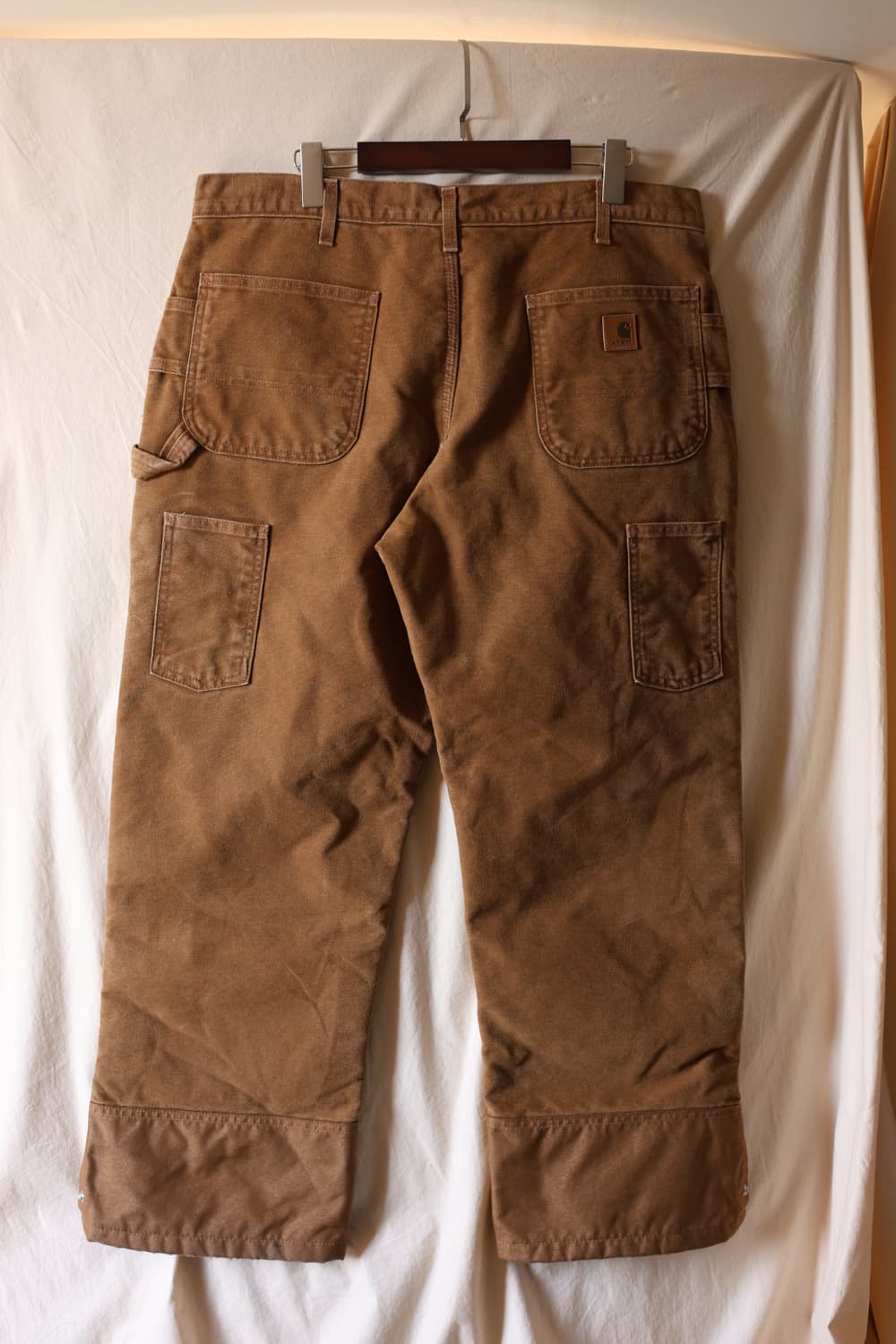 칼하트 00s 브라운 퀼티드 더블니 팬츠 B194 211 상품이미지8