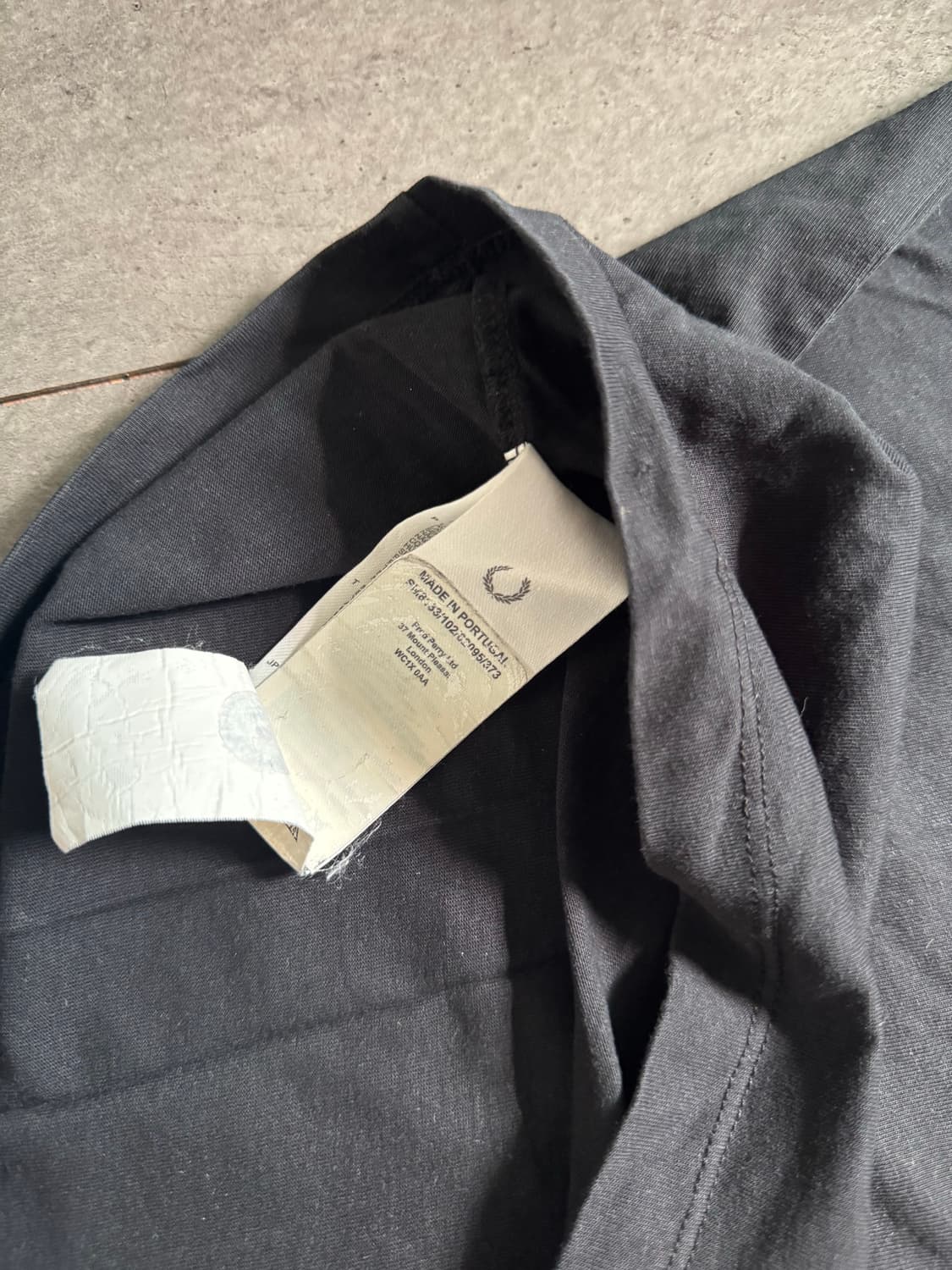 라프시몬스 프레드페리 콜라보 반팔티 S 상품이미지3