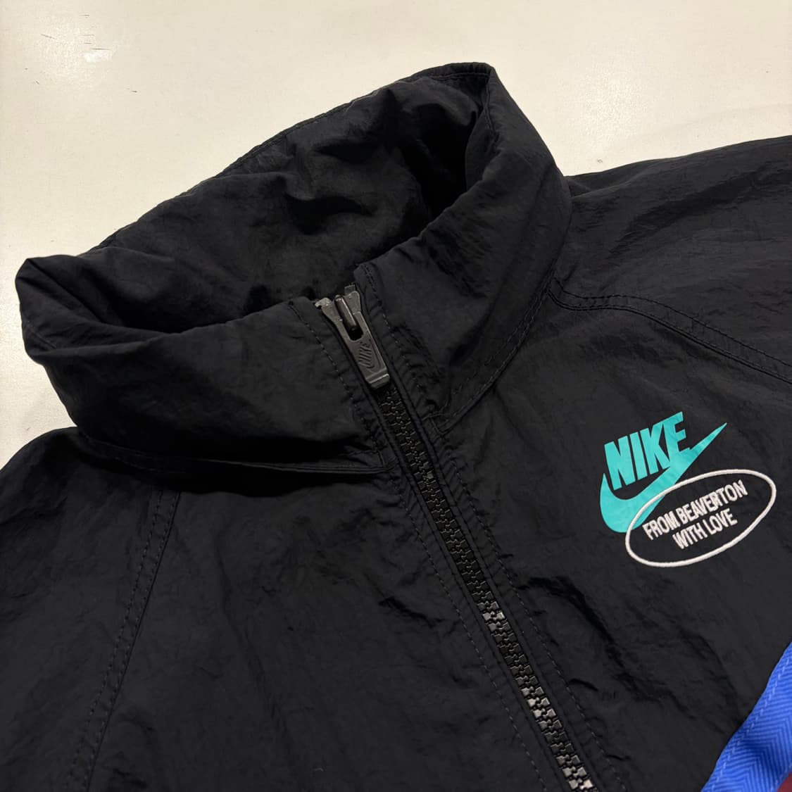 [S] 나이키 데이지 우븐 바람막이 블랙 / 레드 / 블루 B290 상품이미지4