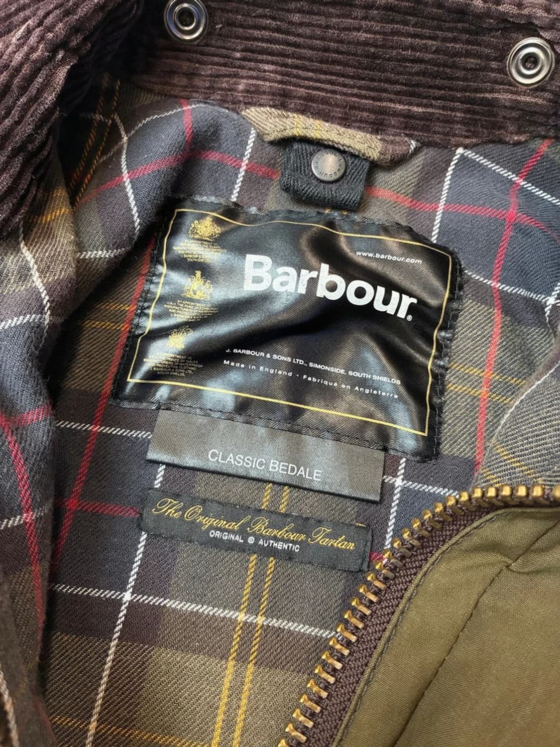 바버 BARBOUR 클래식 비데일 왁스드 자켓 PN5607    상품이미지7