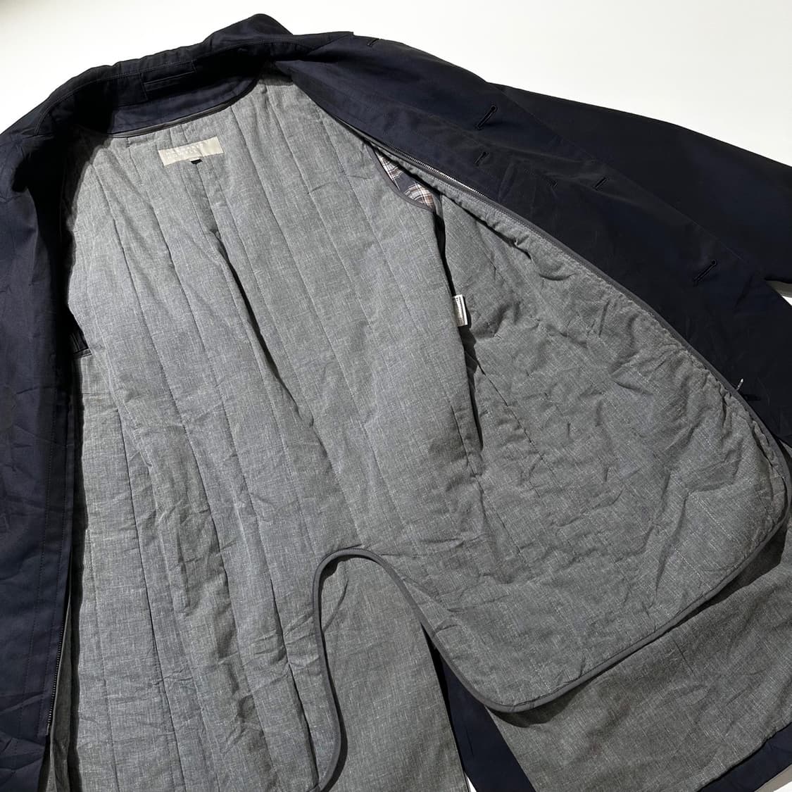 마가렛 호웰 싱글 코트 네이비 상품이미지6