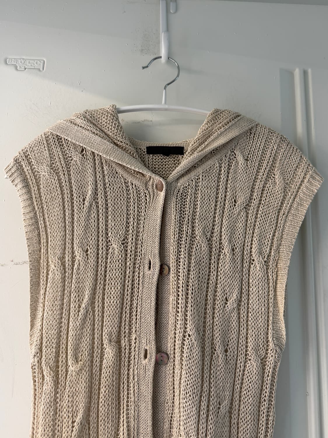 일본빈티지 모리 레이어드 후드 베스트 상품이미지6