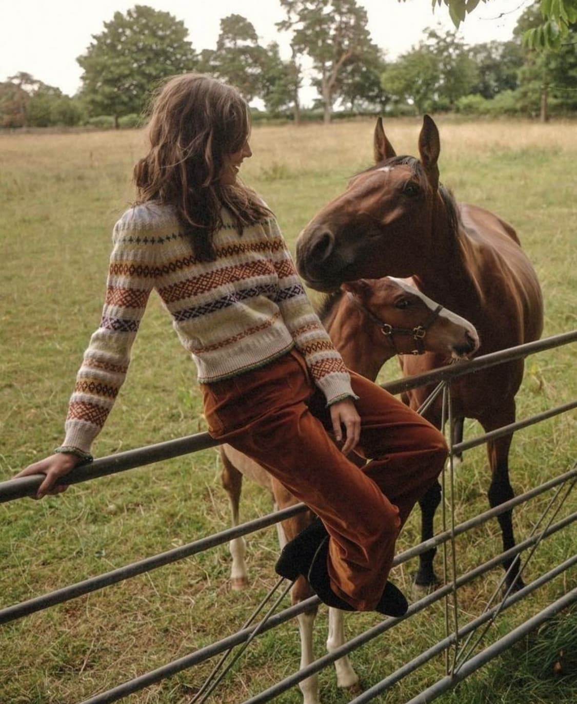 빈티지니트_페어아일 패턴니트 (울100) 상품이미지9