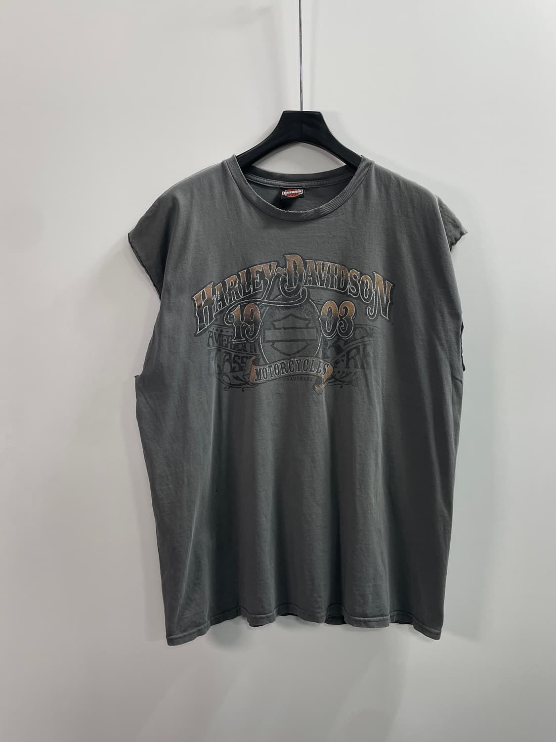 할리데이비슨 그래픽 오버핏 나시 (on.747) 상품이미지1