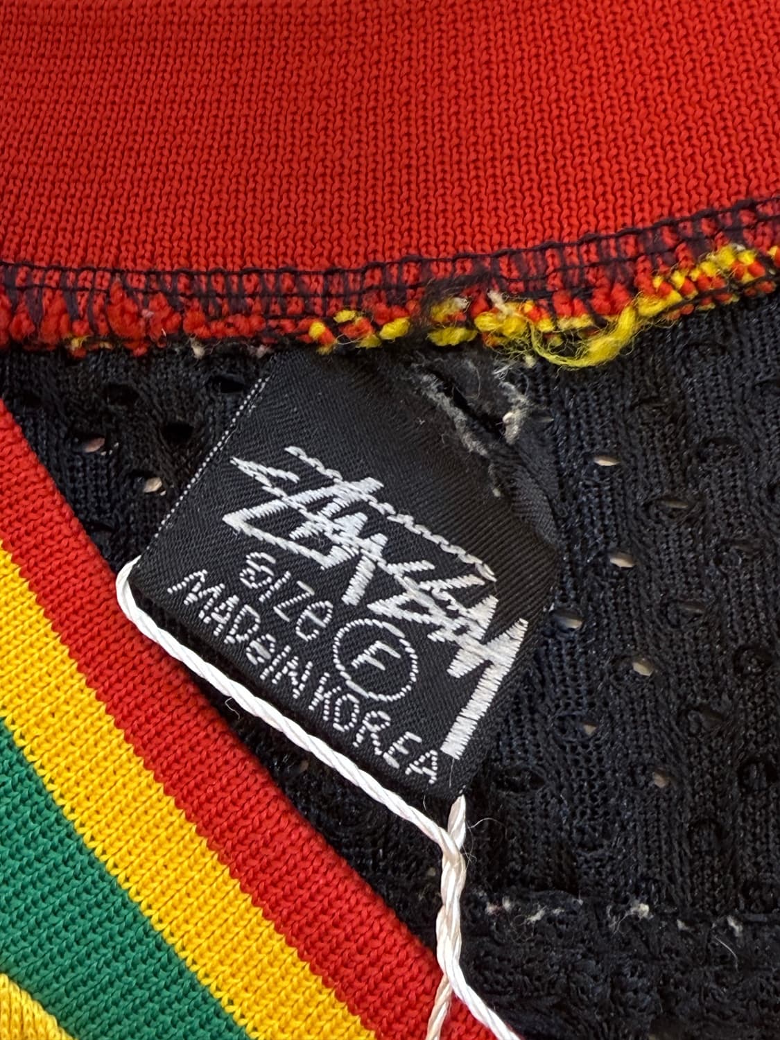 Stüssy Reggae Vibration Mesh Jersey 상품이미지3
