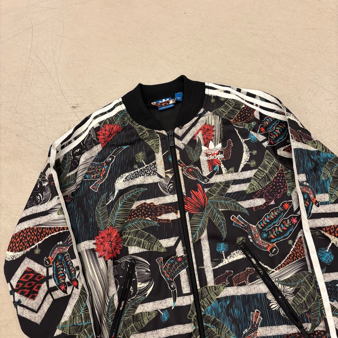 아디다스 오리지널 패턴 트랙탑 져지 상품이미지2