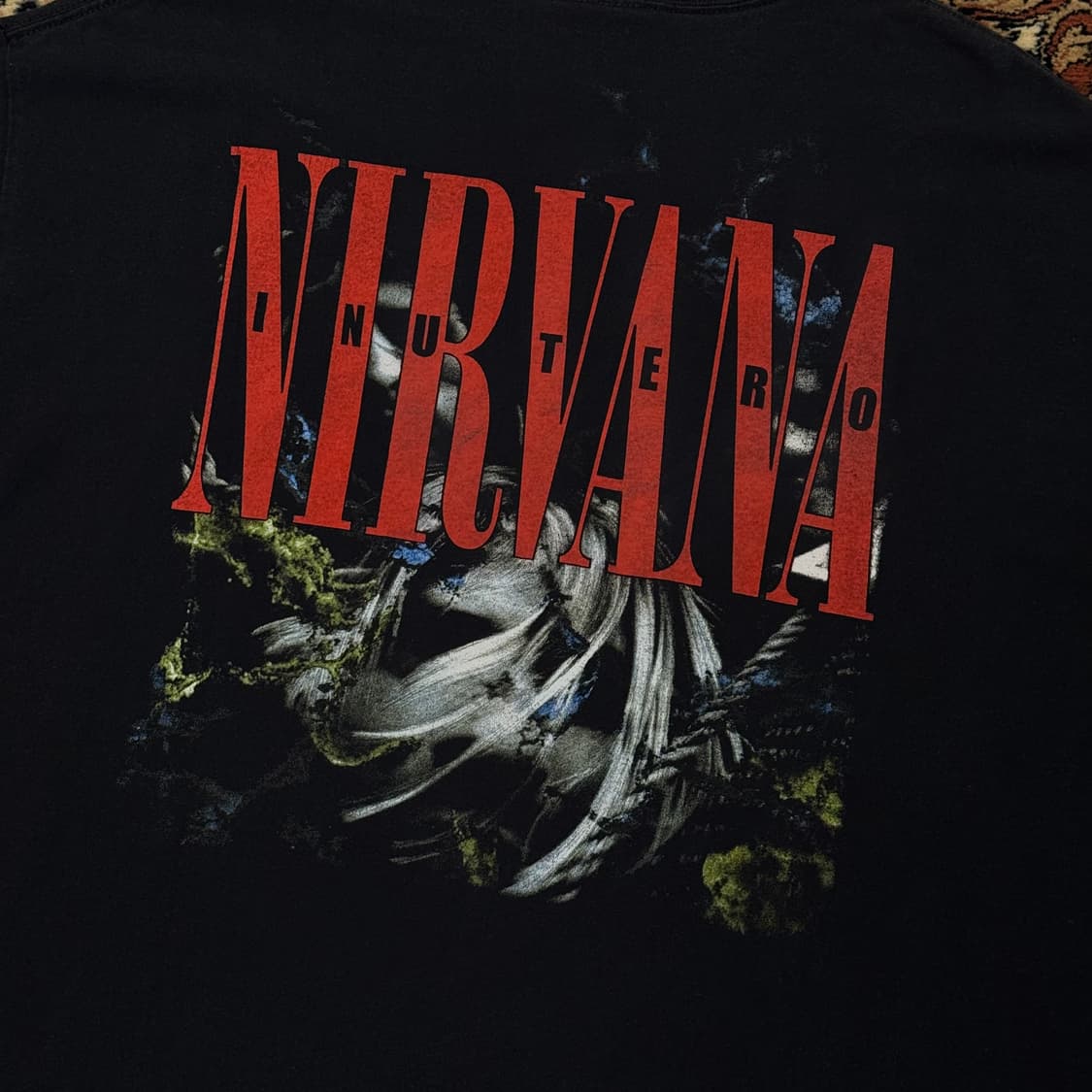 너바나 in utero 2018 공식 티셔츠 (2XL) 상품이미지5