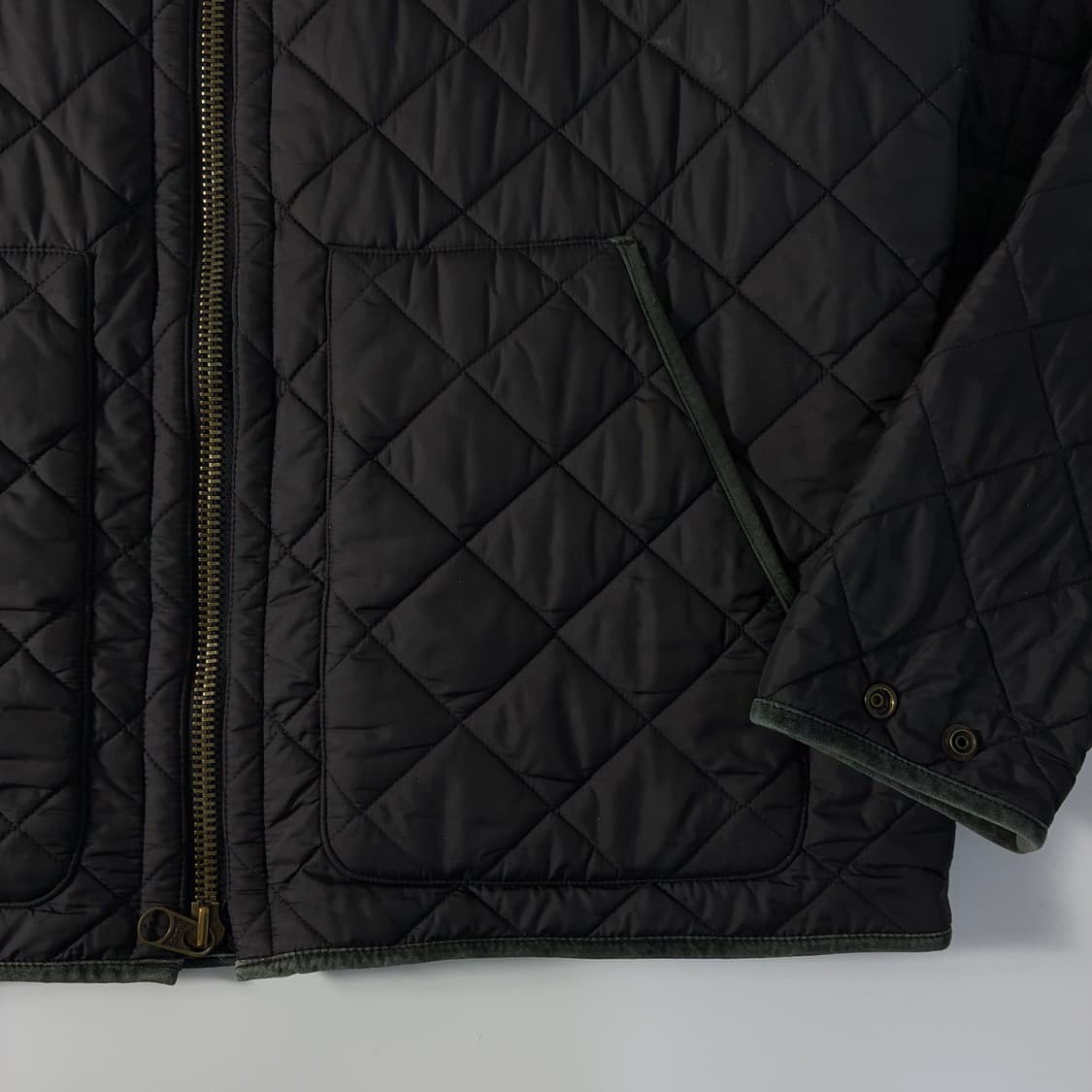 Polo 폴로 랄프로렌 2-way 블랙 퀼티드 자켓 상품이미지4