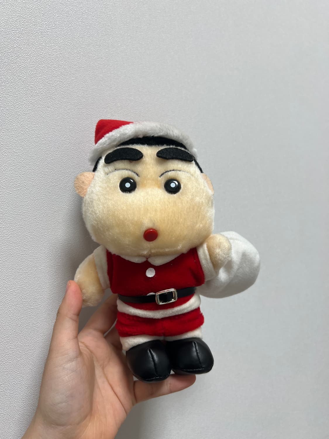 고전 짱구 산타 인횽 일본 고전 빈티지 인형 상품이미지1