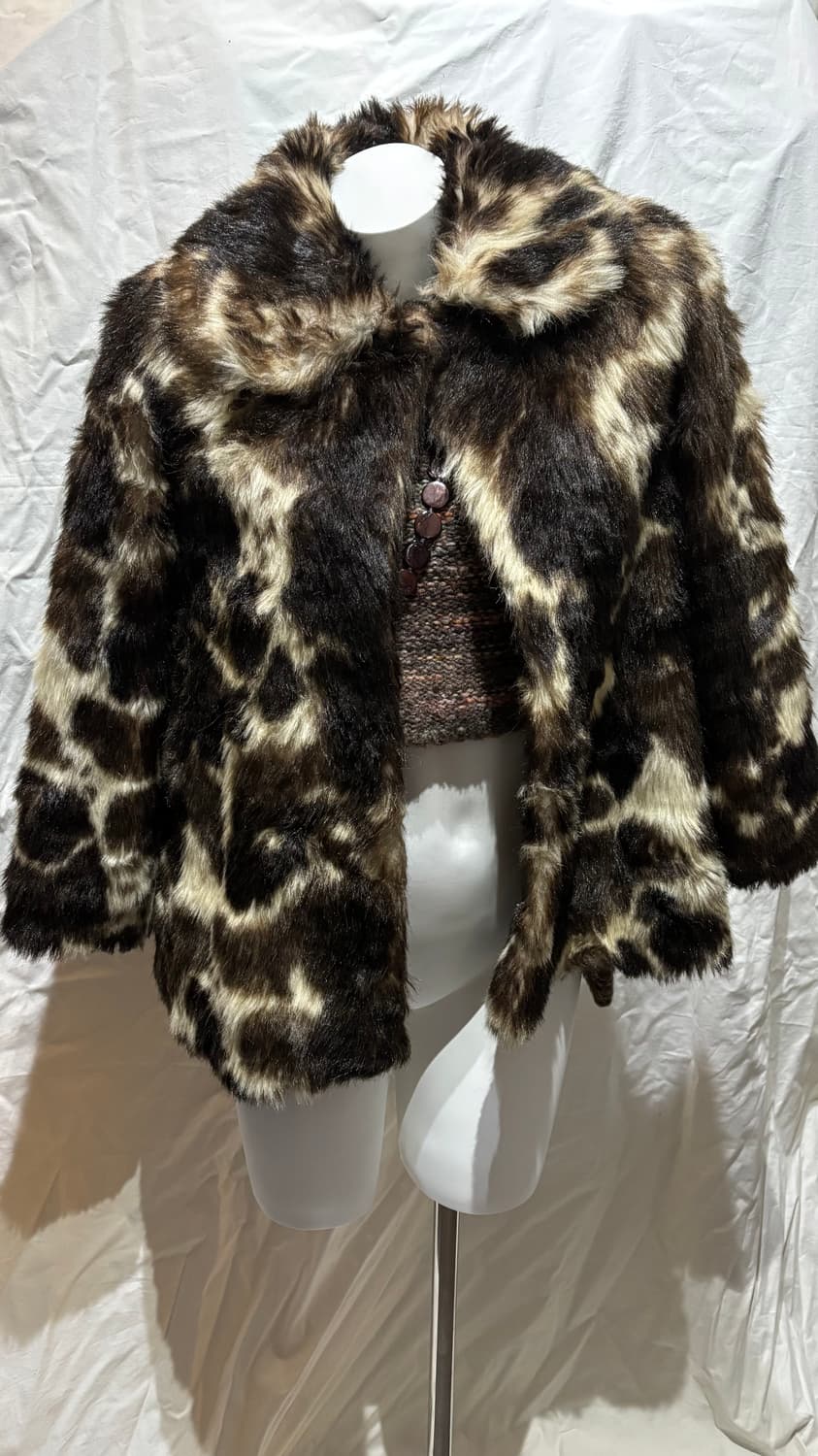 Soft Leopard Fur Jacket 상품이미지7