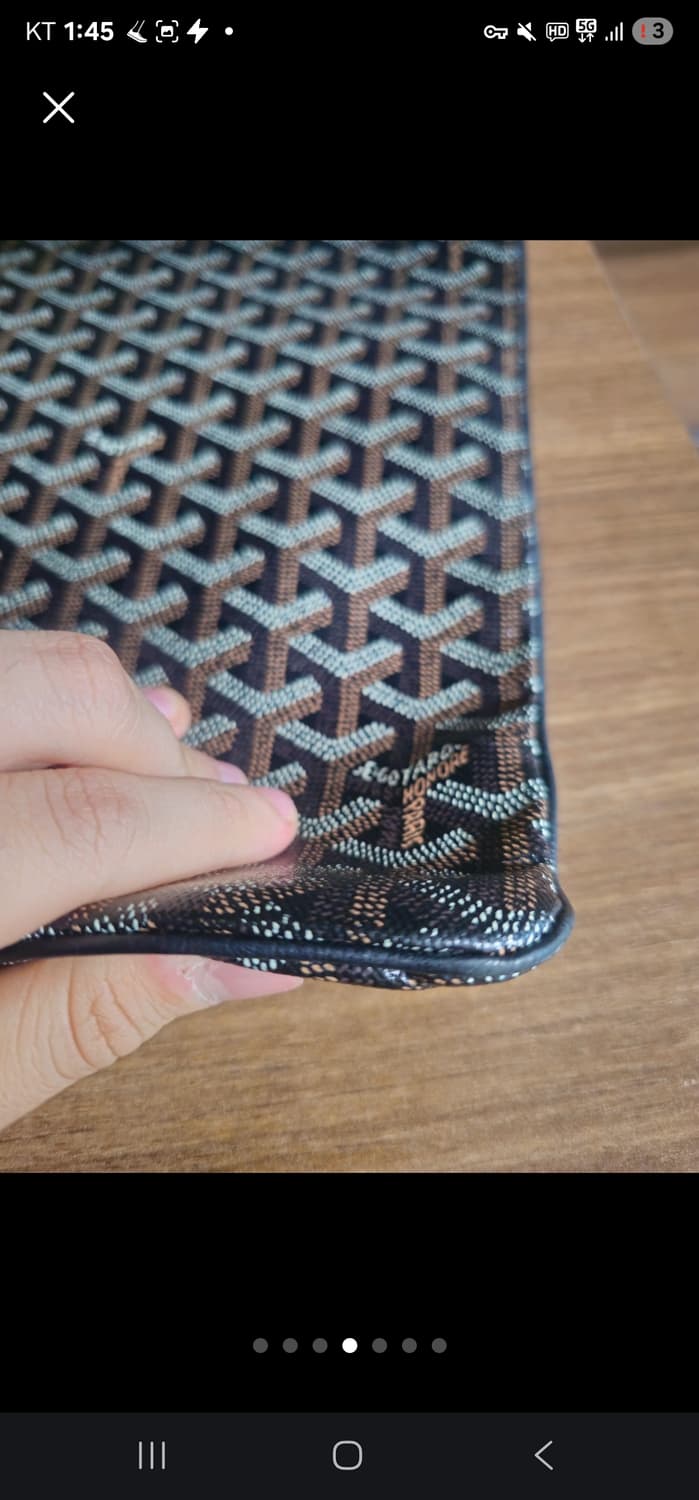 고야드 세나 클러치 GM 사이즈 상품이미지4