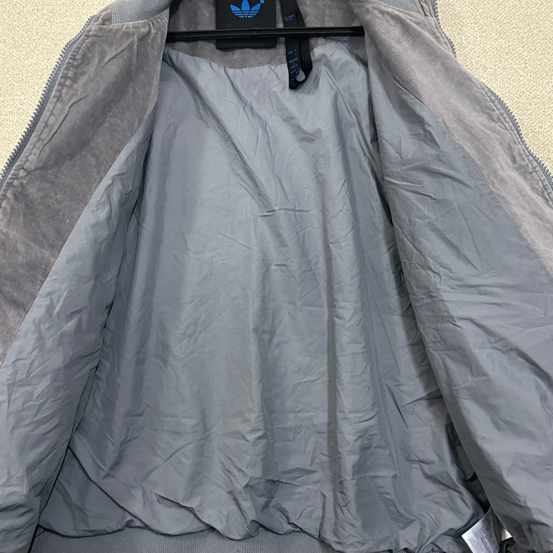 (2XL) 아디다스 블루버전 벨벳 져지 트랙탑 점퍼 상품이미지8