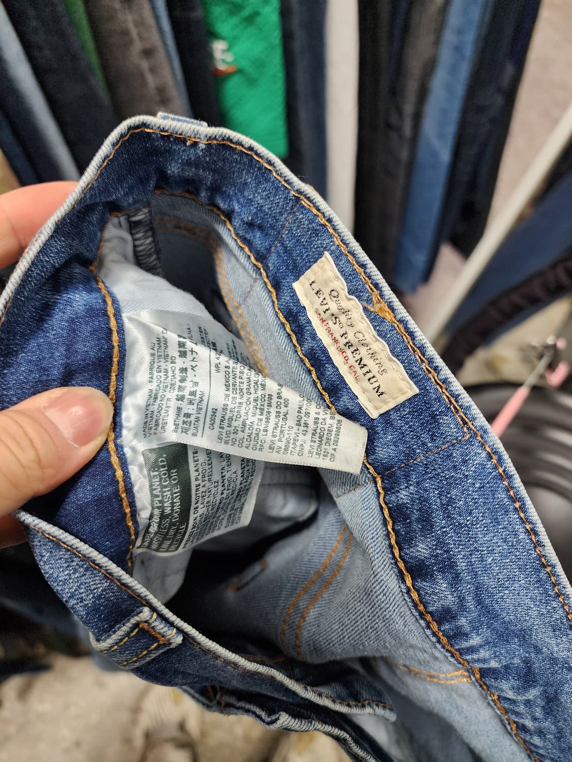 리바이스 502 빅E 청바지  상품이미지5