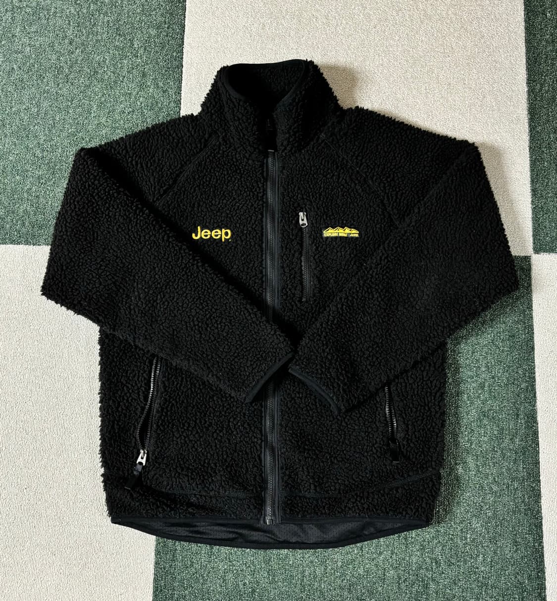 지프 오버핏 뽀글이 플리스 100 상품이미지1