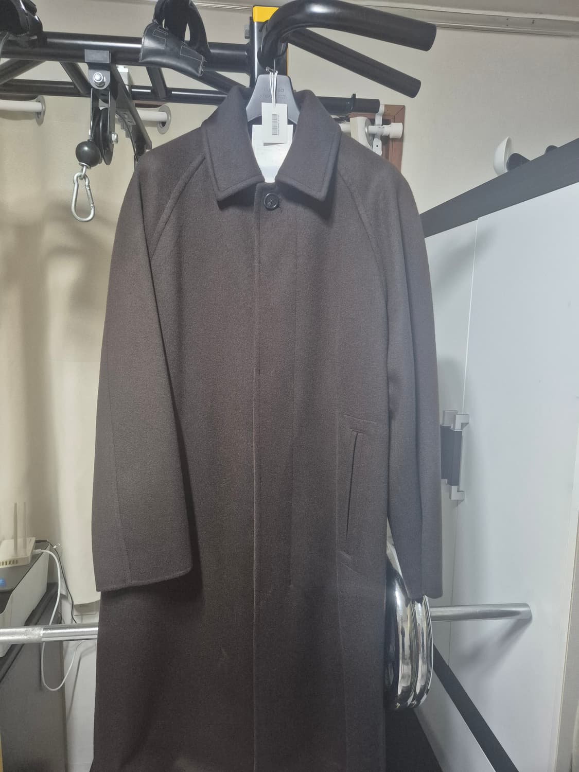 [95]타임옴므 백플리츠 발마칸 코트 상품이미지1