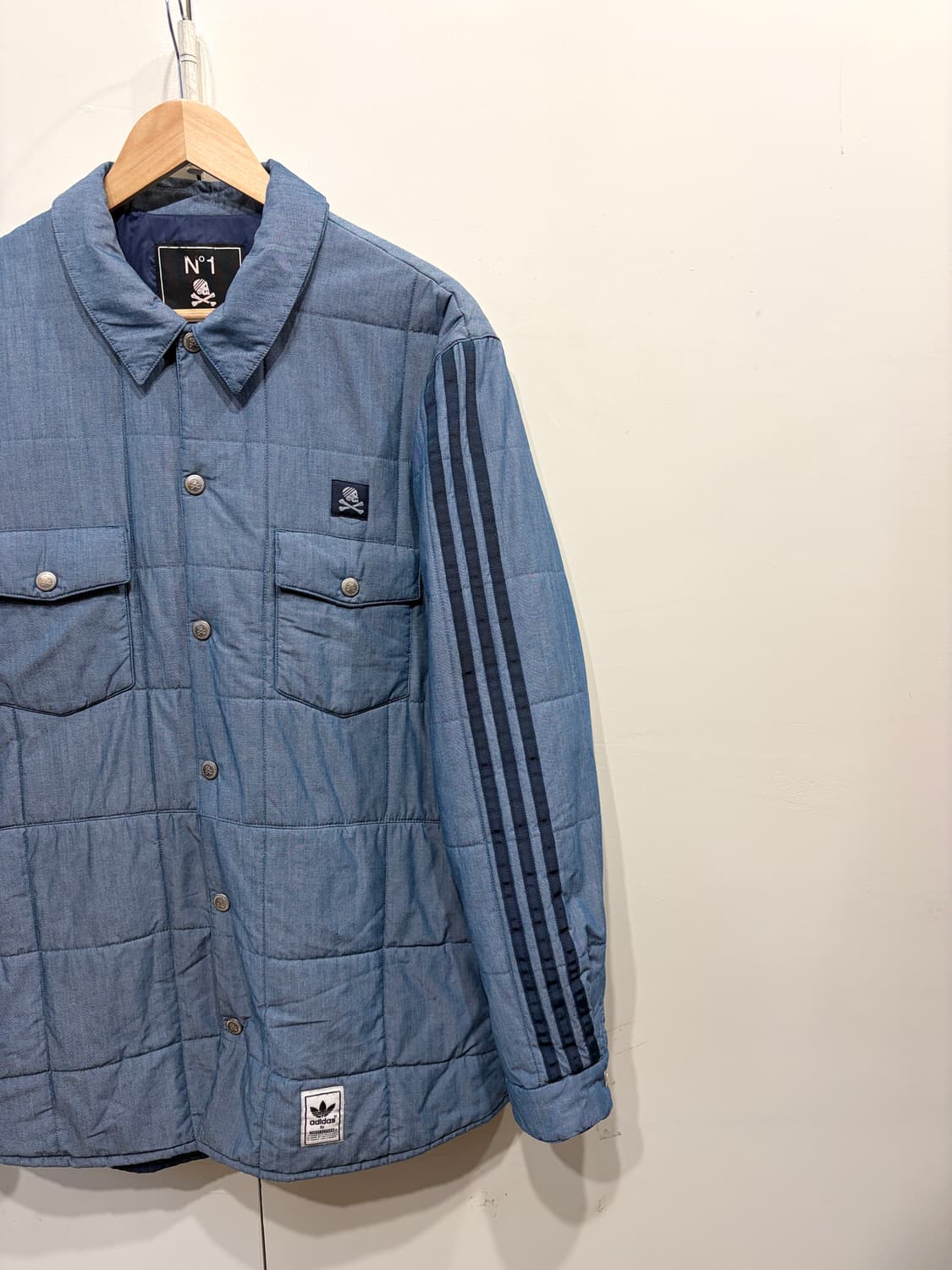 네이버후드 x 아디다스 NH 퍼프 셔츠 자켓 상품이미지3